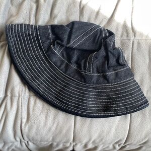 J.Crew Wallace & Barnes Daisy Mae hat in denim